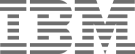 greyscale IBM logo