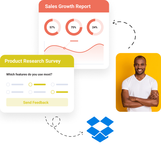 sales growth report and product research survey