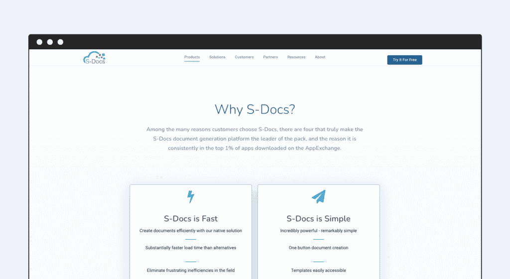 browse the S-docs website