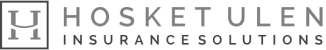 greyscale Hosket Ulen Insurance Solutions logo