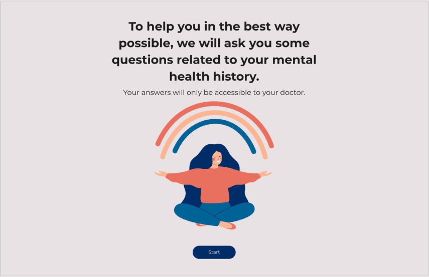 mental health history survey