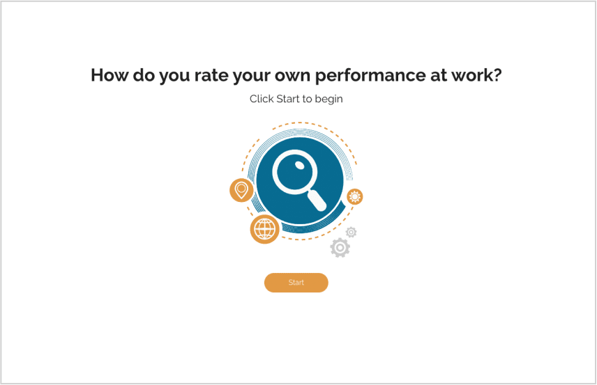 self survey about performance at work
