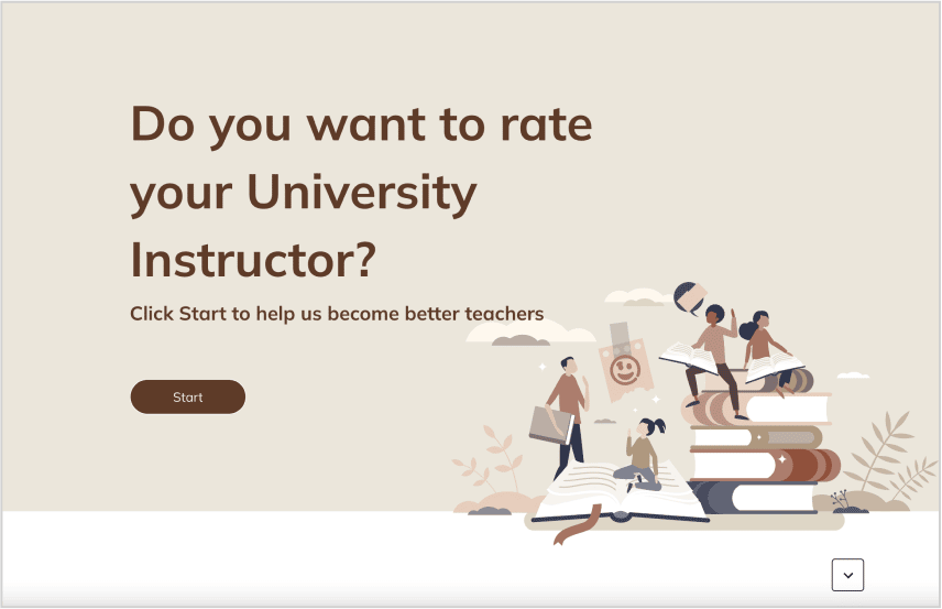 rate your university instructor
