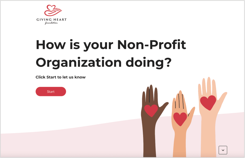 question about how your non-profit organisation doing