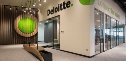 inside the Deloitte offices