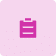 pink clipboard icon