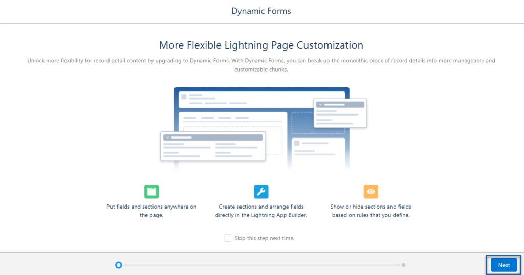 Lightning page customization