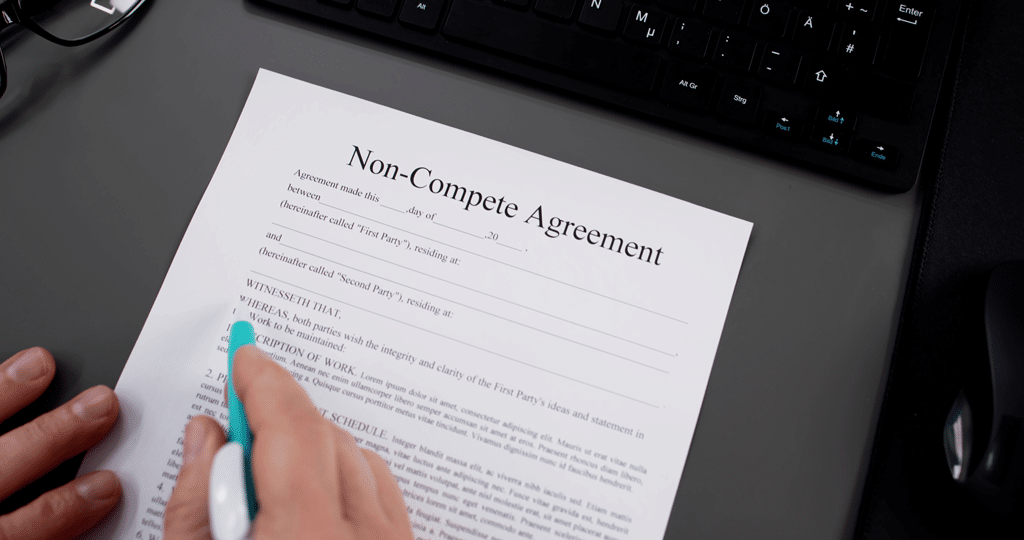 Example of a Non-Compete Contract