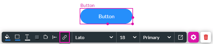 On Click Action icon