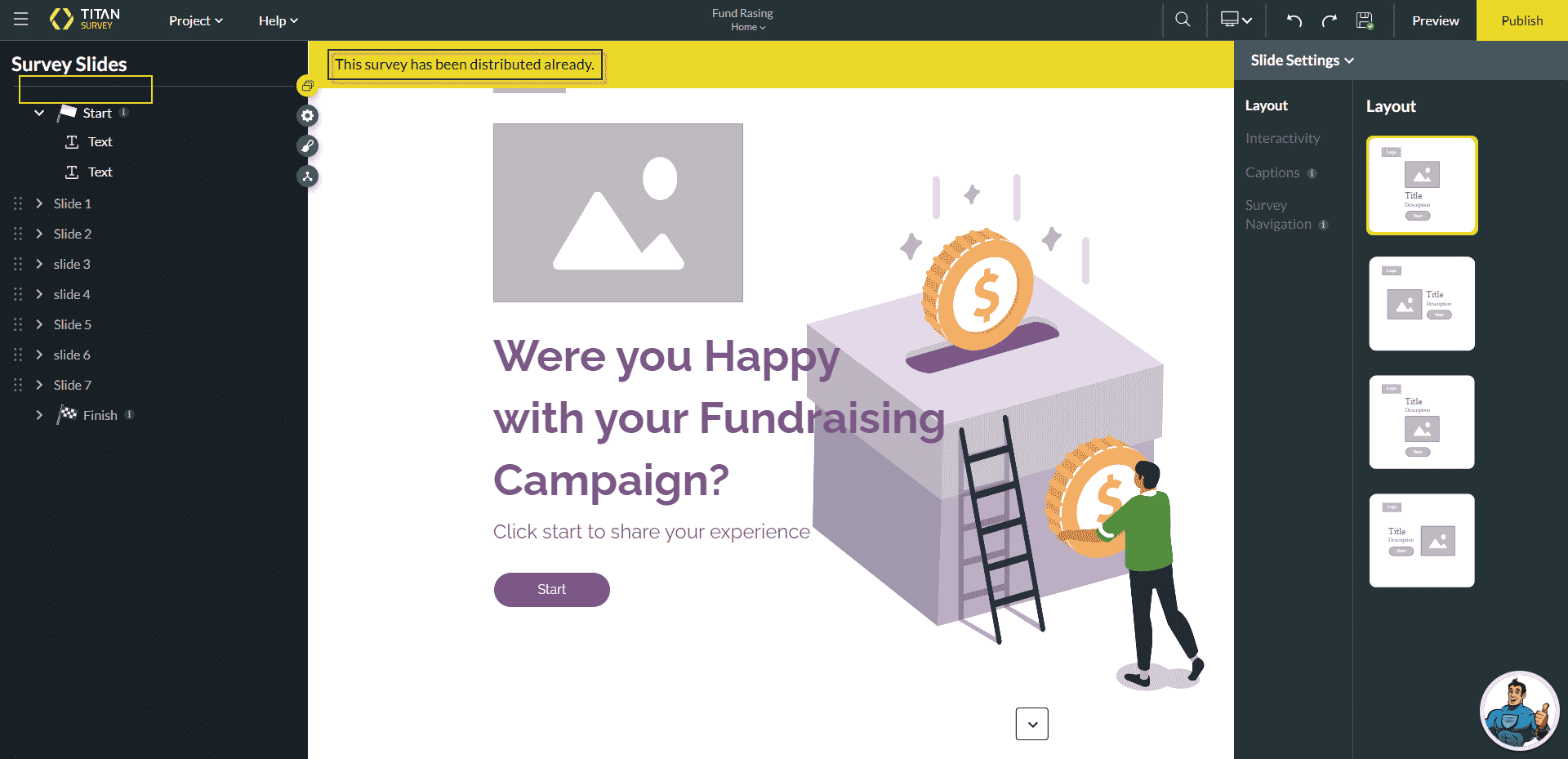 Cannot add more slides