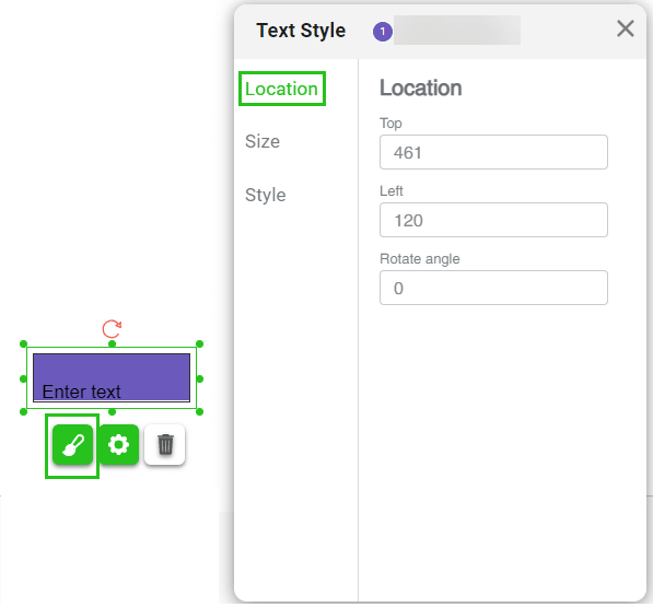 Element Style - Location