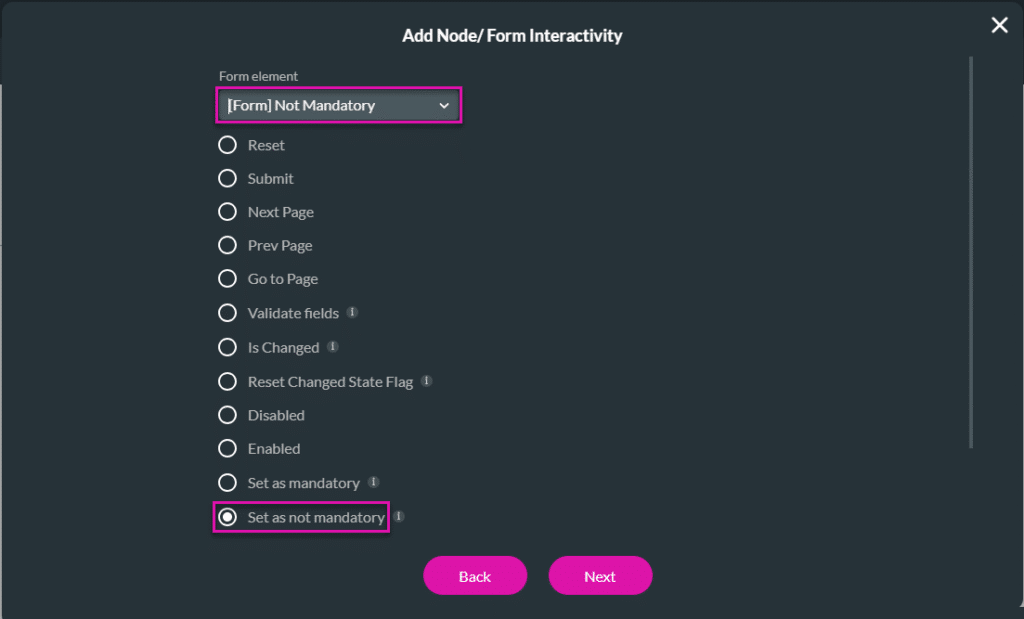 Add Node/Form Interactivity
