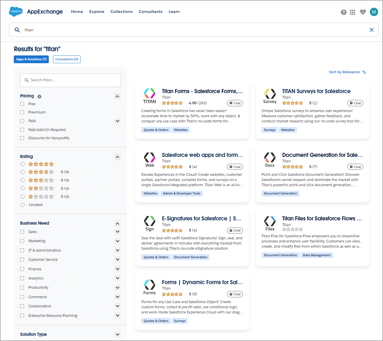 Salesforce AppExchange