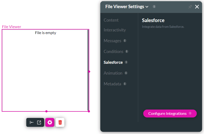 File Viewer settings