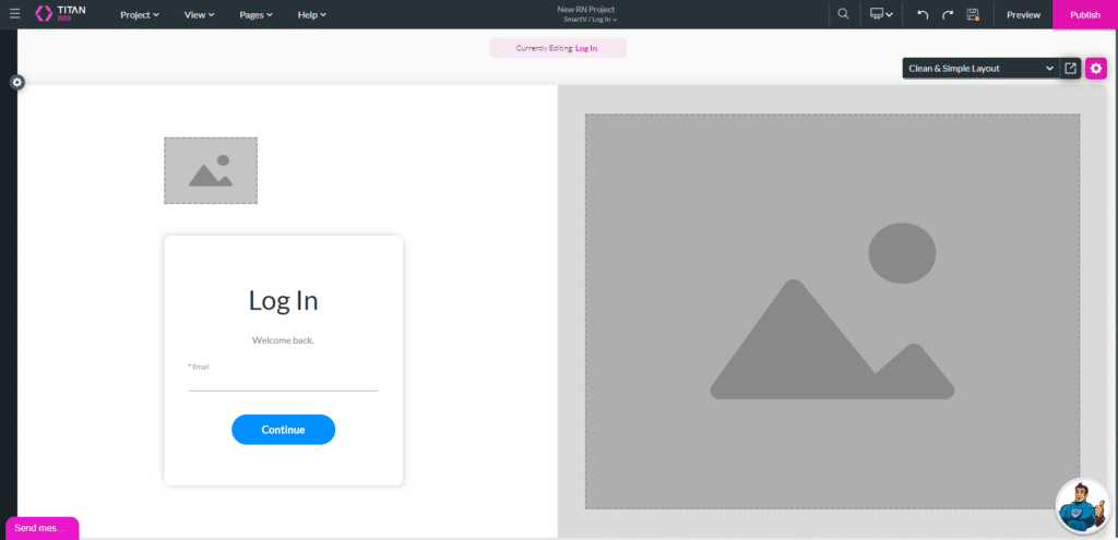 Clean and Simple Layout