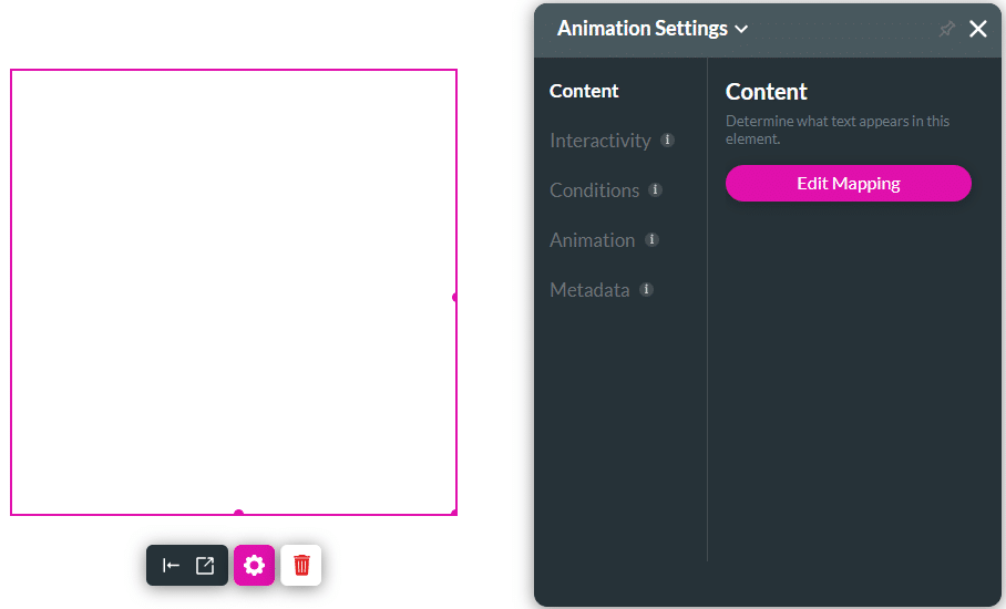 Edit Mapping in Salesforce Web apps.