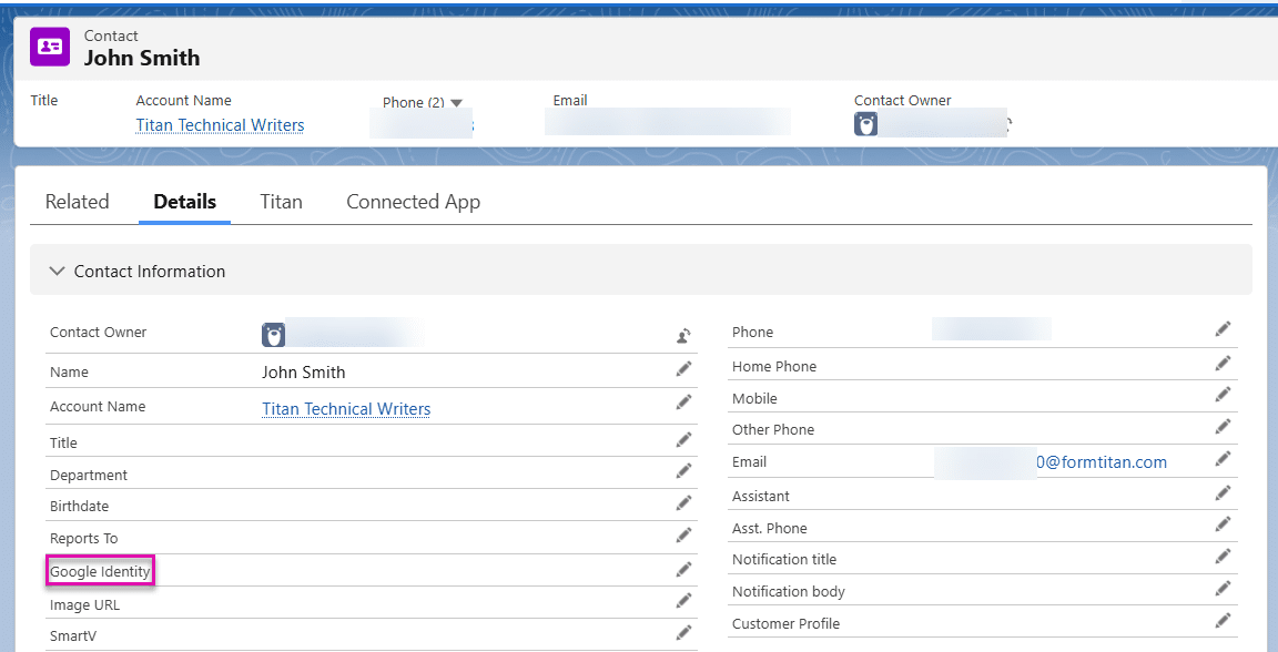 Custom alphanumeric field