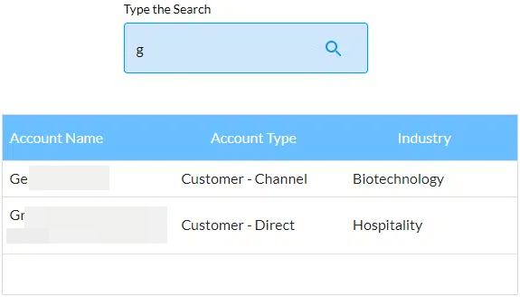Change option example