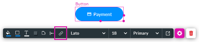 On Click Action icon