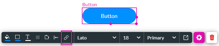 On Click Action icon