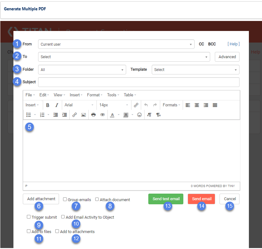 Generate multiple PDFs