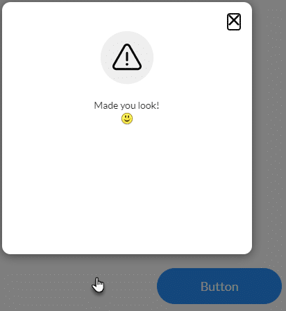 Show message example