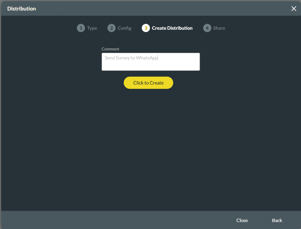 Click to Create Button