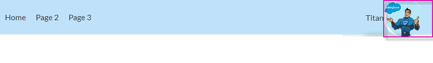 Preview of the profile picture on the Web project