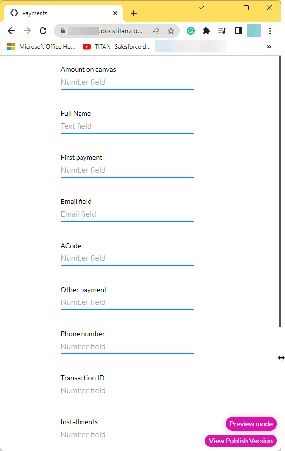 Screen dragged smaller