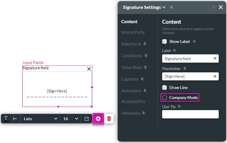 Company Mode checkbox disabled