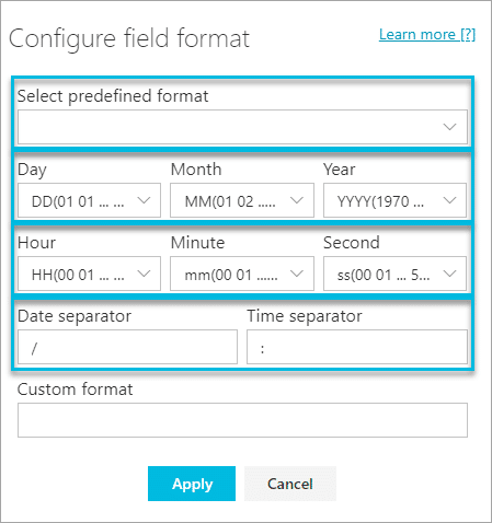 Configuring Field Formats for Salesforce Doc Gen