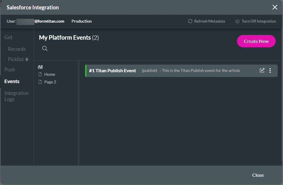Salesforce Integration