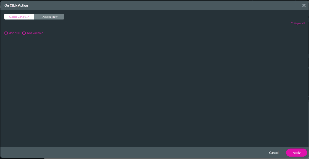 Classic Conditions option