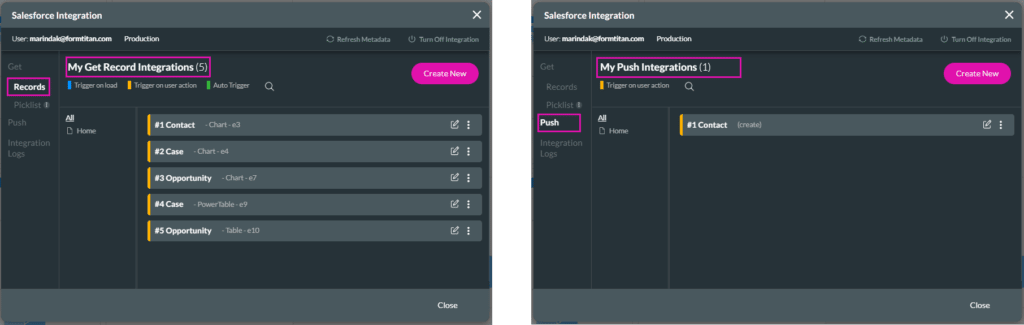 Configure Salesforce integration