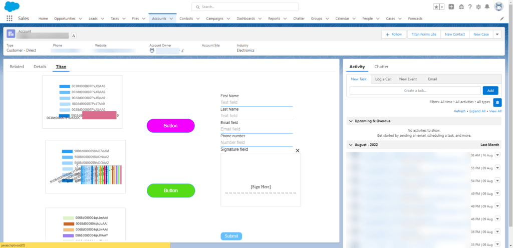 Salesforce Object LWC
